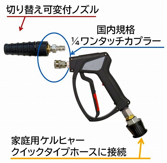 MTM Hydro SG28PF22.2 ケルヒャーアタッチメントケルヒャー対応 - 洗車